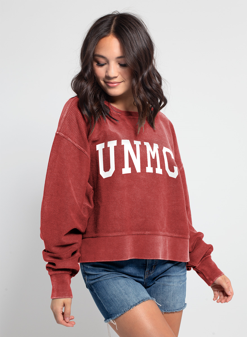 Women's UNMC Boxy Sweatshirt | UNMC Bookstore