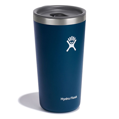 NSB Logo Hydro Flask - 20oz Tumbler - Black, Pacific Blue & Starfish –  Night Shift Brewing