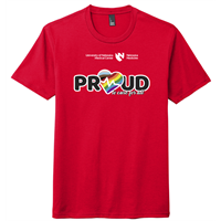 UNMC Emblem | NE MED Proud to Care For All Pride Tee